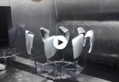 汽車后視鏡機(jī)器人噴涂